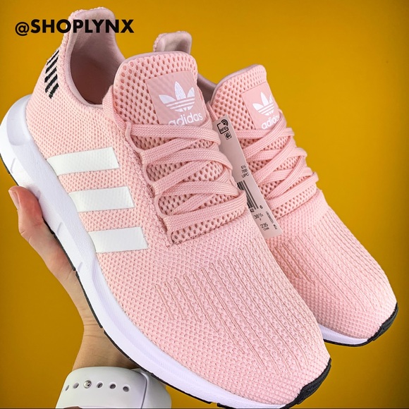 Adidas Women’s Swift Run in Ice Pink - Picture 5 of 7